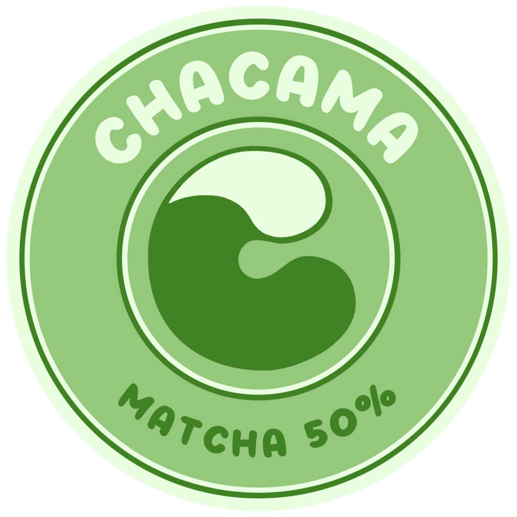 new chacama logo matcha 50%